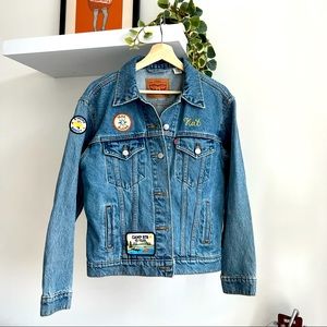 Levi’s x RTR customised Women’s Denim Jacket size M